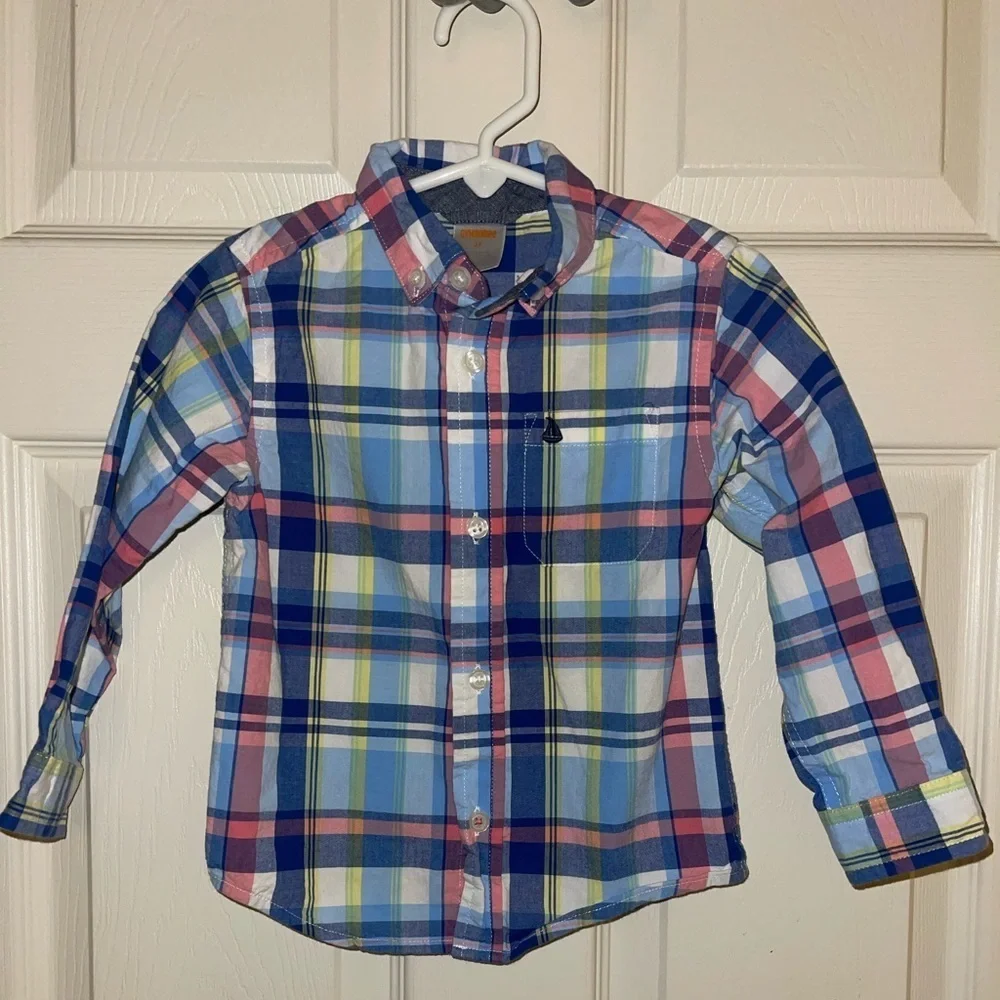 Gymboree button down • boys 2T
